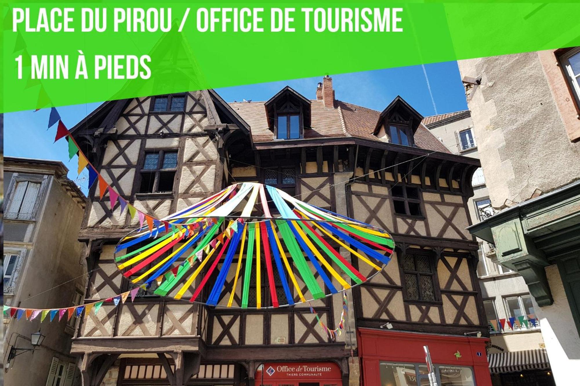 טייר Le Grand Pirou # Lumineux # Halte Auvergne מראה חיצוני תמונה